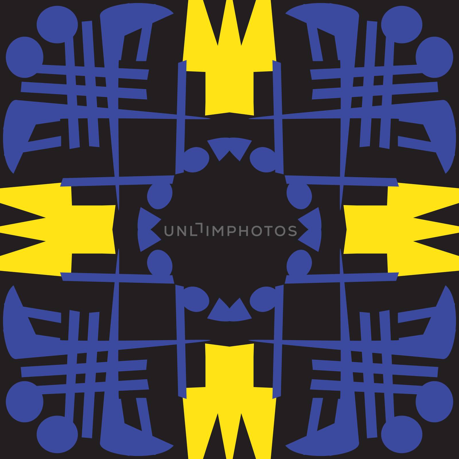 Symmetrical Tile Patterns by TheBlackRhino