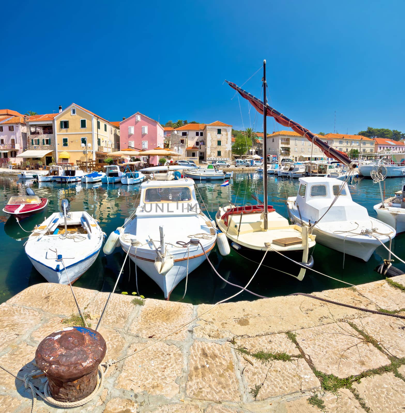 Town of Sali on Dugi otok island, Dalmatia, Croatia