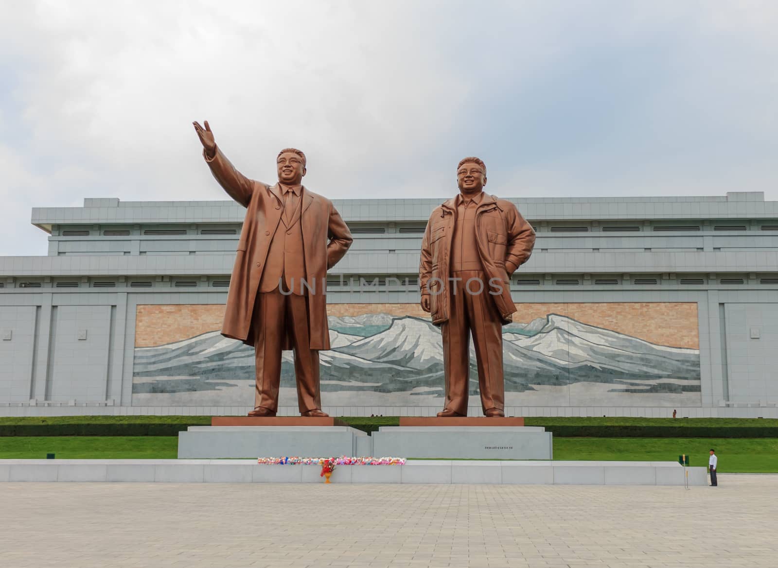 Grand Monument  on Mansu Hill in Pyongyang. by Mieszko9