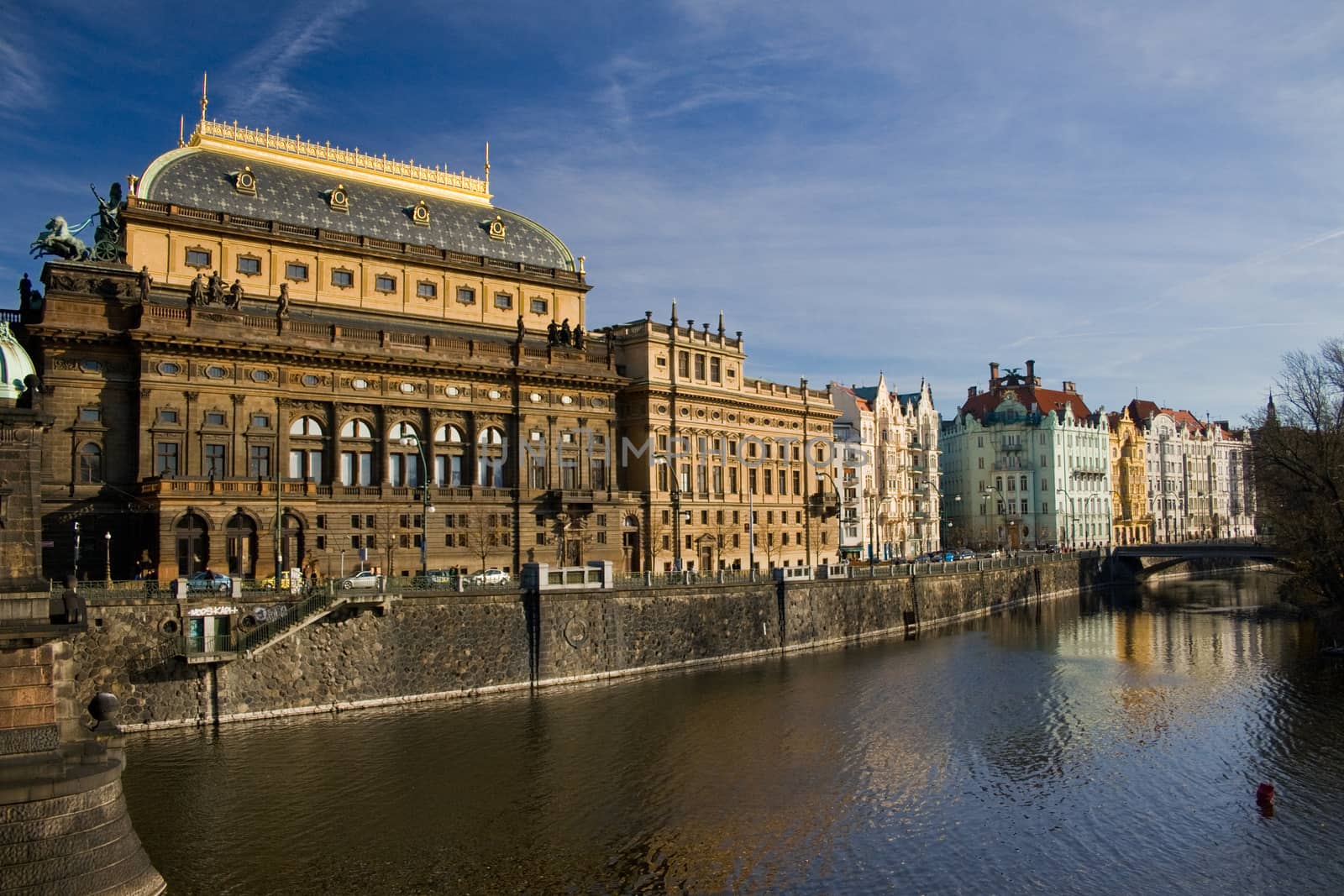 National theatre in Prague

