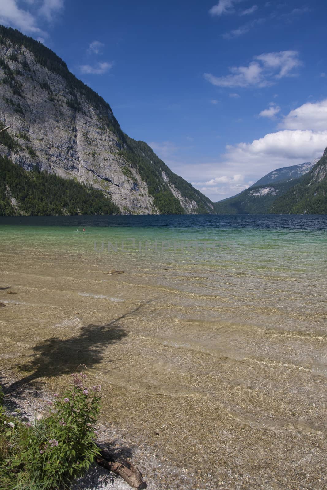 Konigsee National Park in summer, Germany