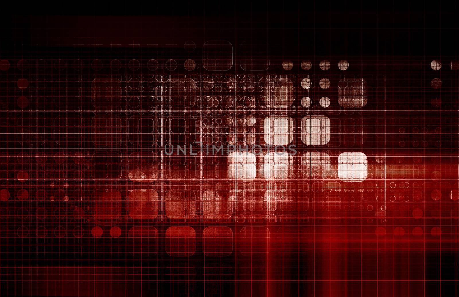 Business Technology Concept on Worldwide Report View