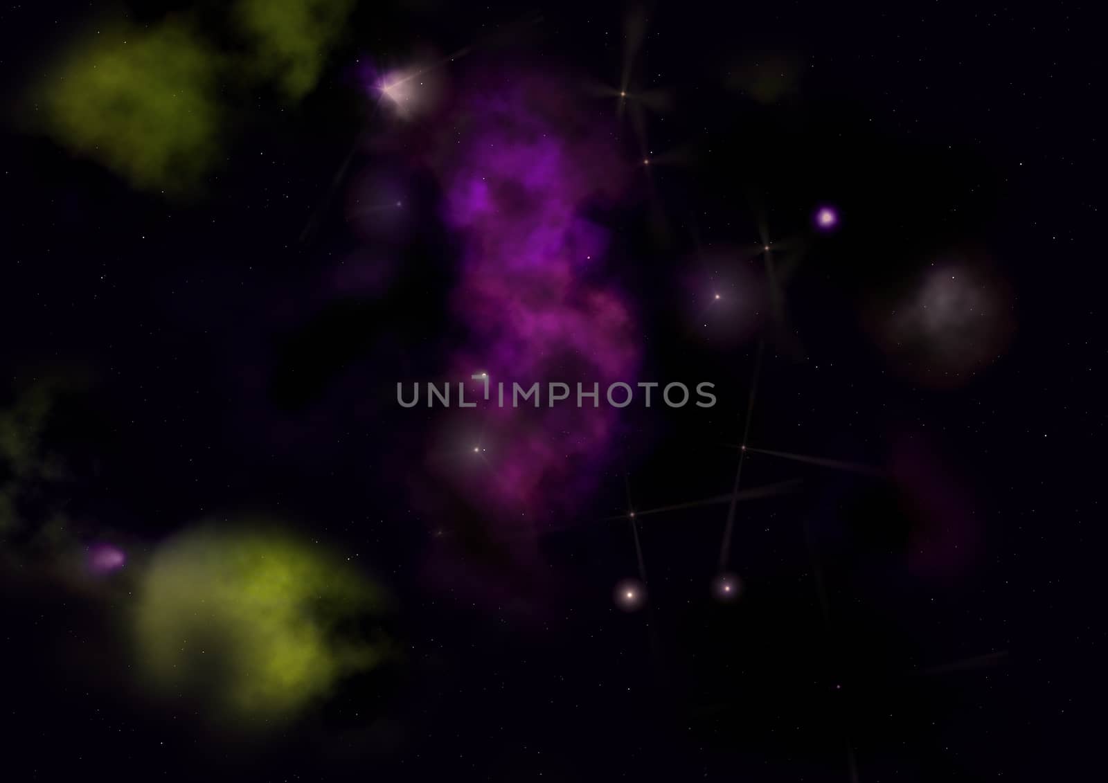 Small part of an infinite star field of space in the Universe. "Elements of this image furnished by NASA".