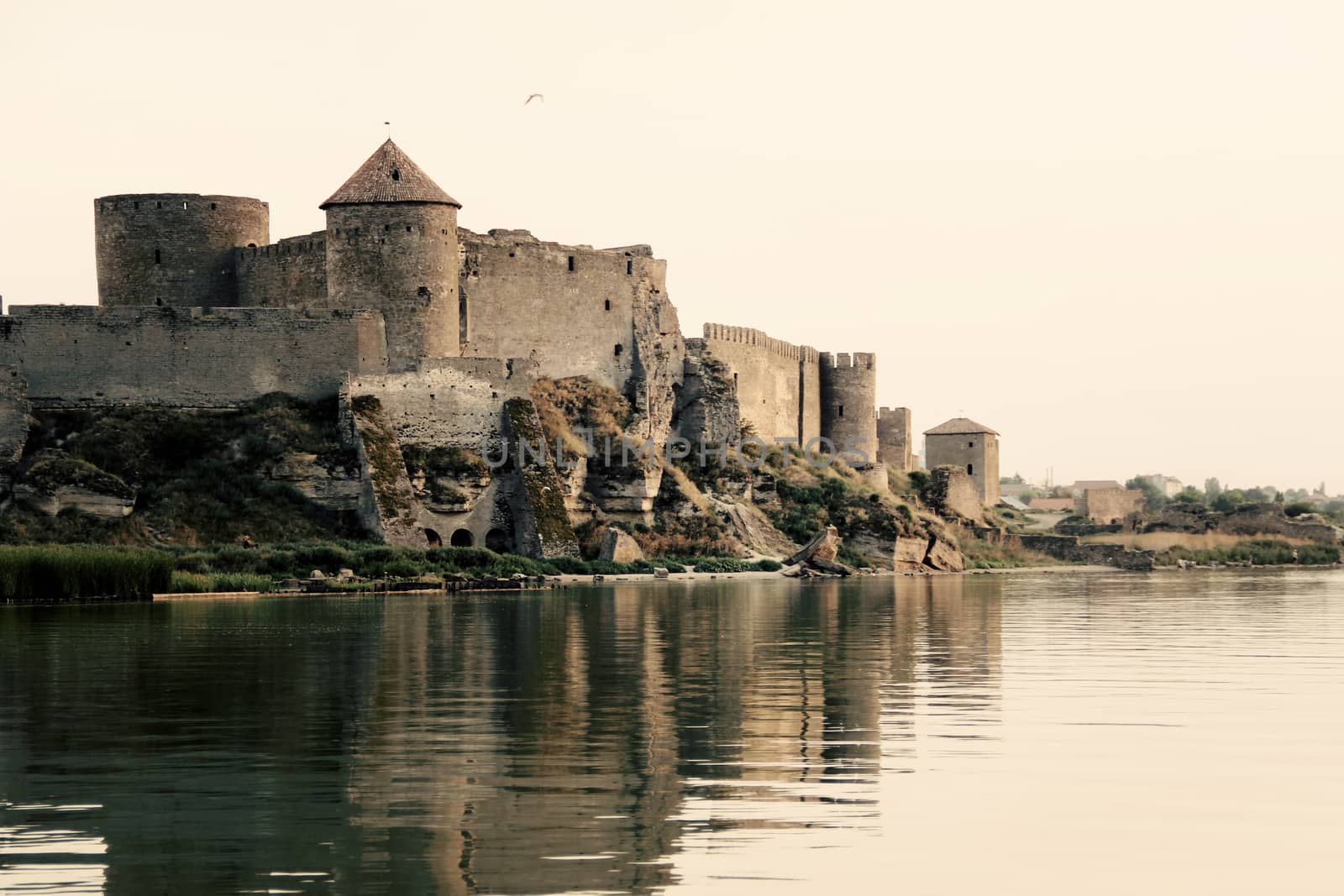 big moat of the Belgorod-Dniester old fortress