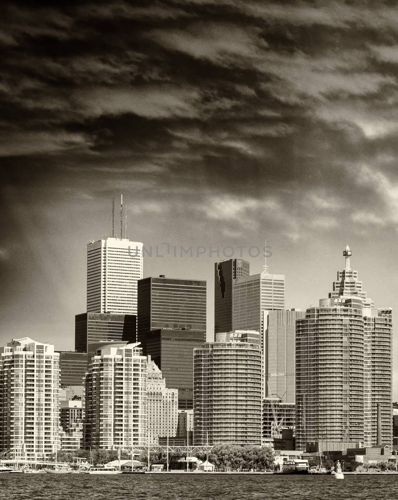Wonderful skyline of Toronto.