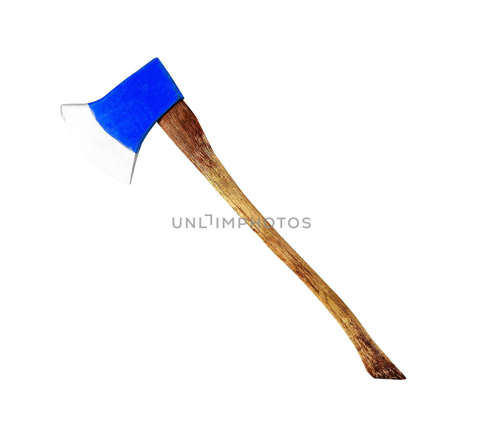 Axe, isolated on a white background