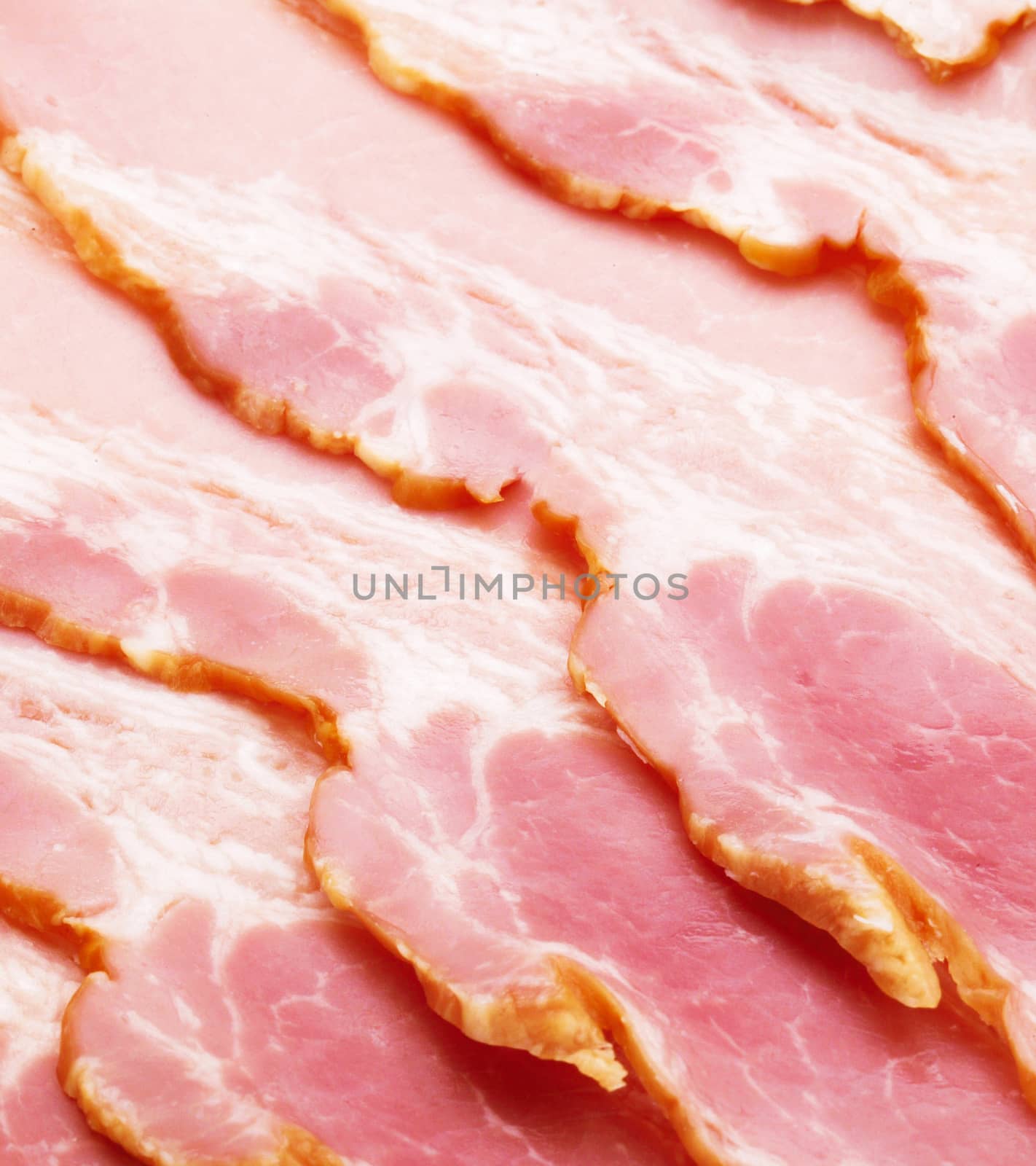 fresh meat slices texture or background by ozaiachin