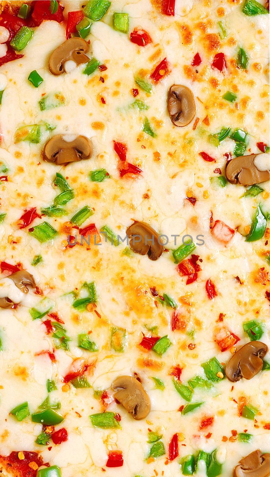 Tasty pizza close-up