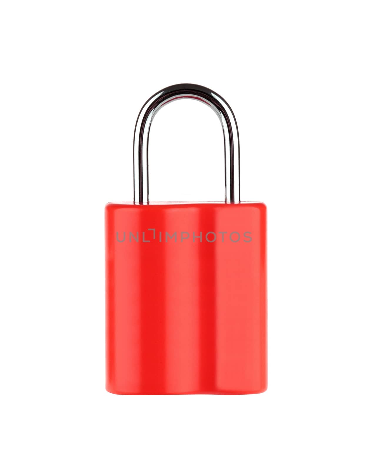 lock on a white background