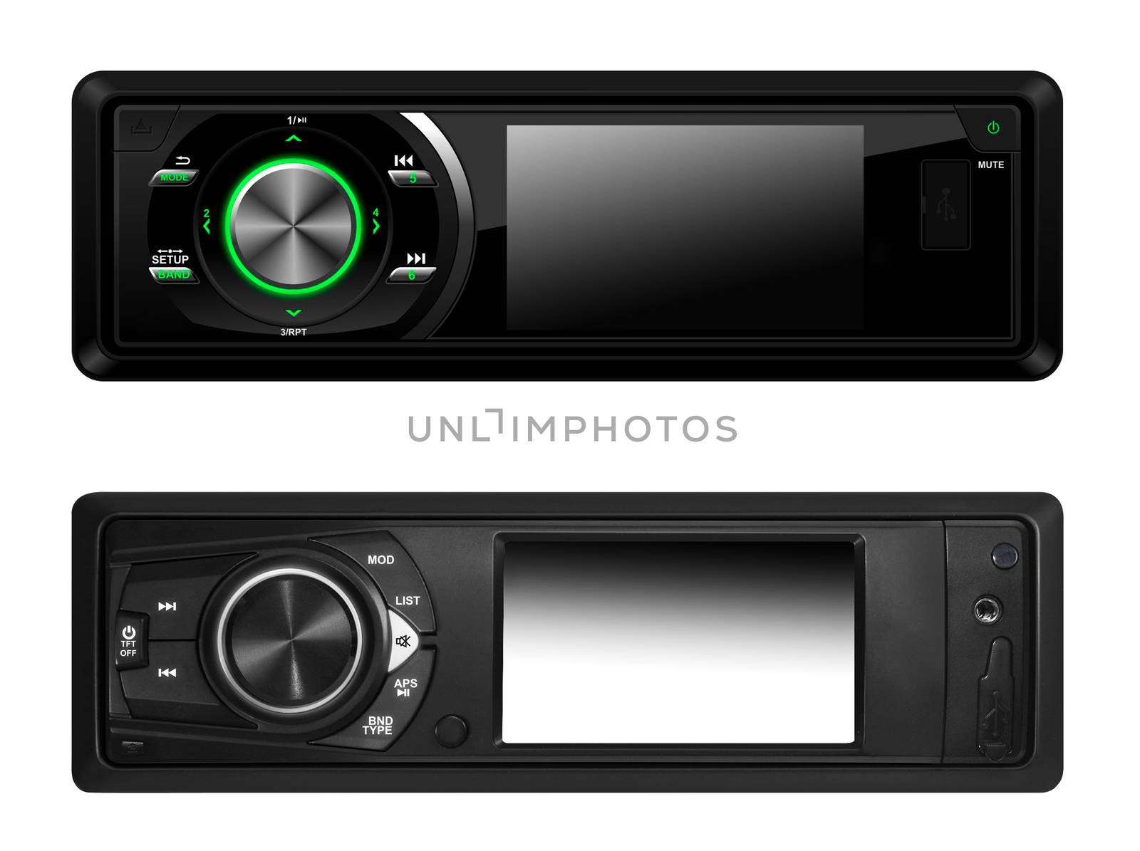 Modern car audio systems isolated by ozaiachin