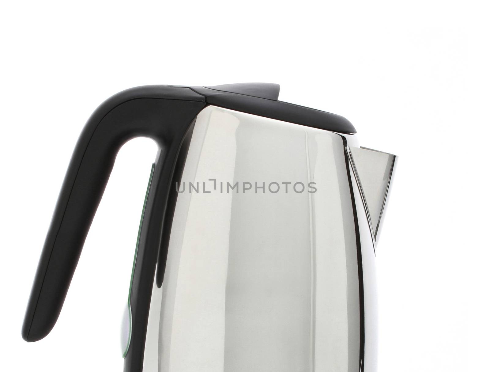 close up of stainless steel electric kettle by ozaiachin