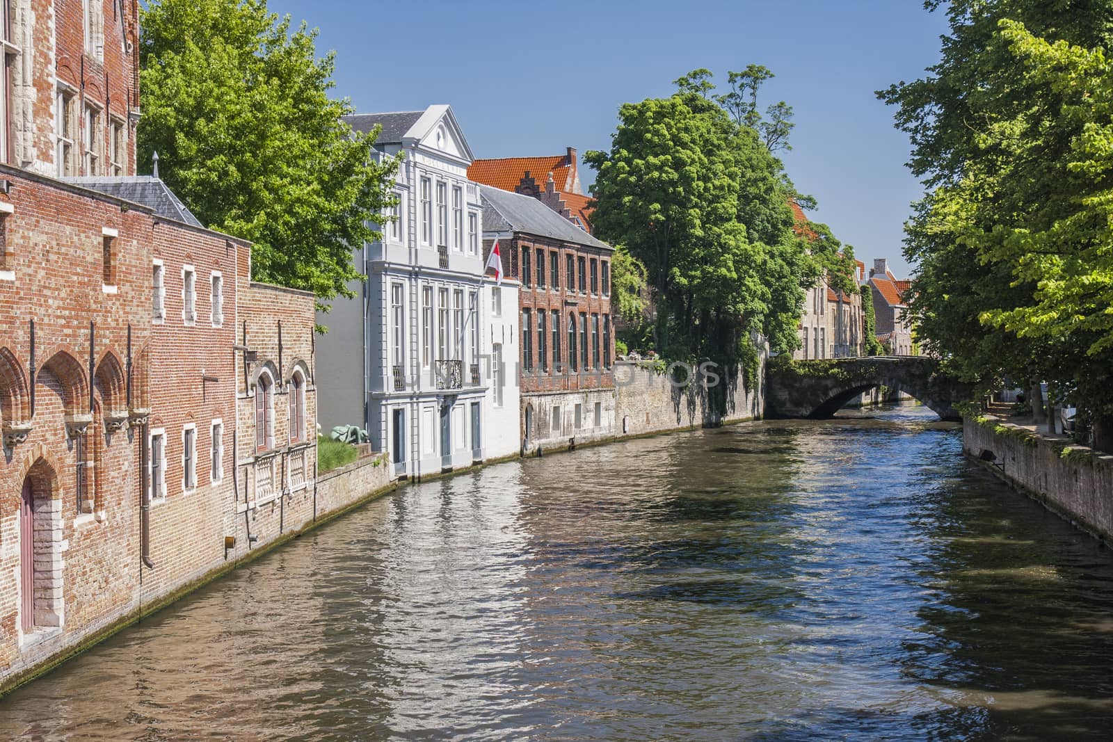 Canal in Bruges, Belgium

