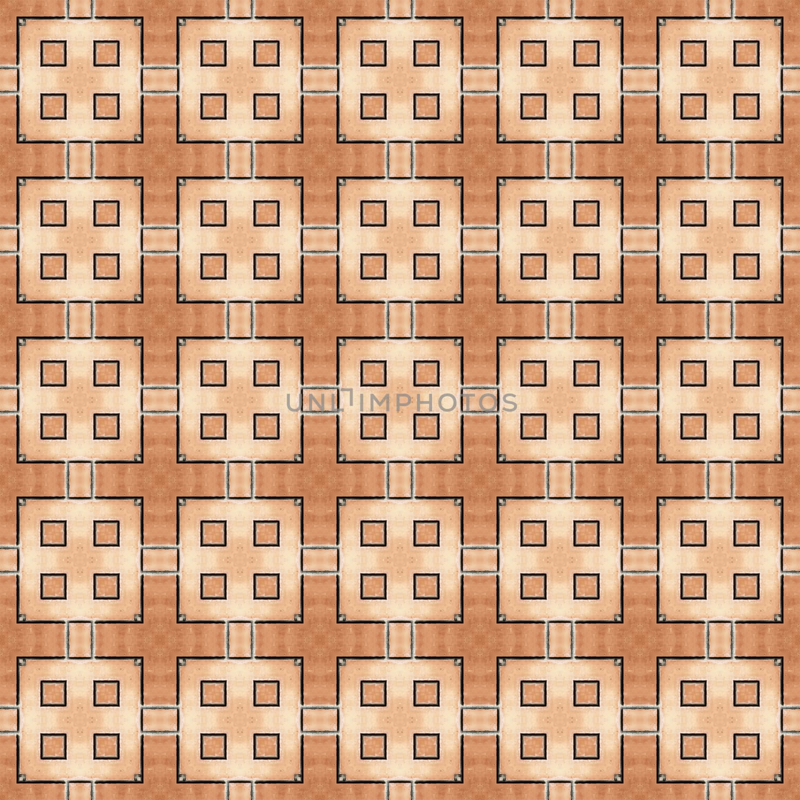 The seamless vintage delicate colored bricks wallpaper