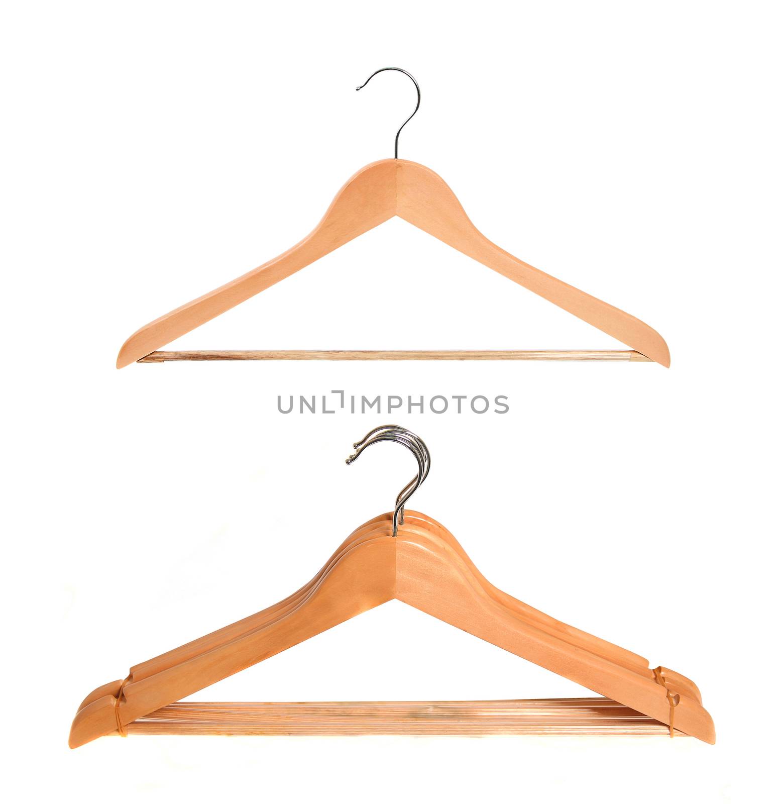 hangers isolated