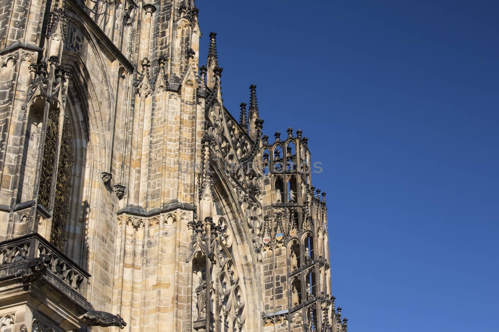 Prague castle details