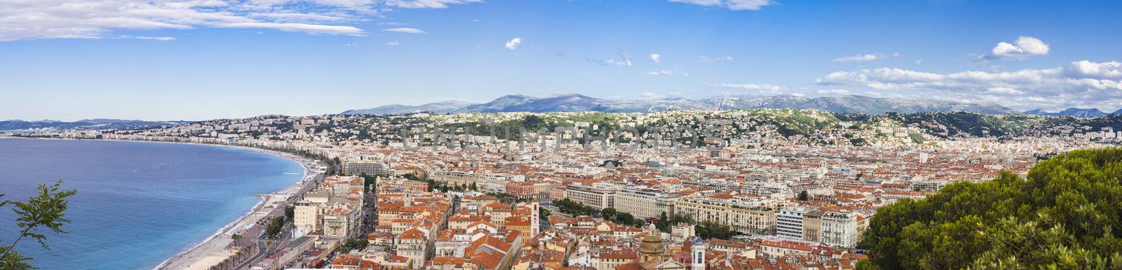Nice city, Nizza panorama

