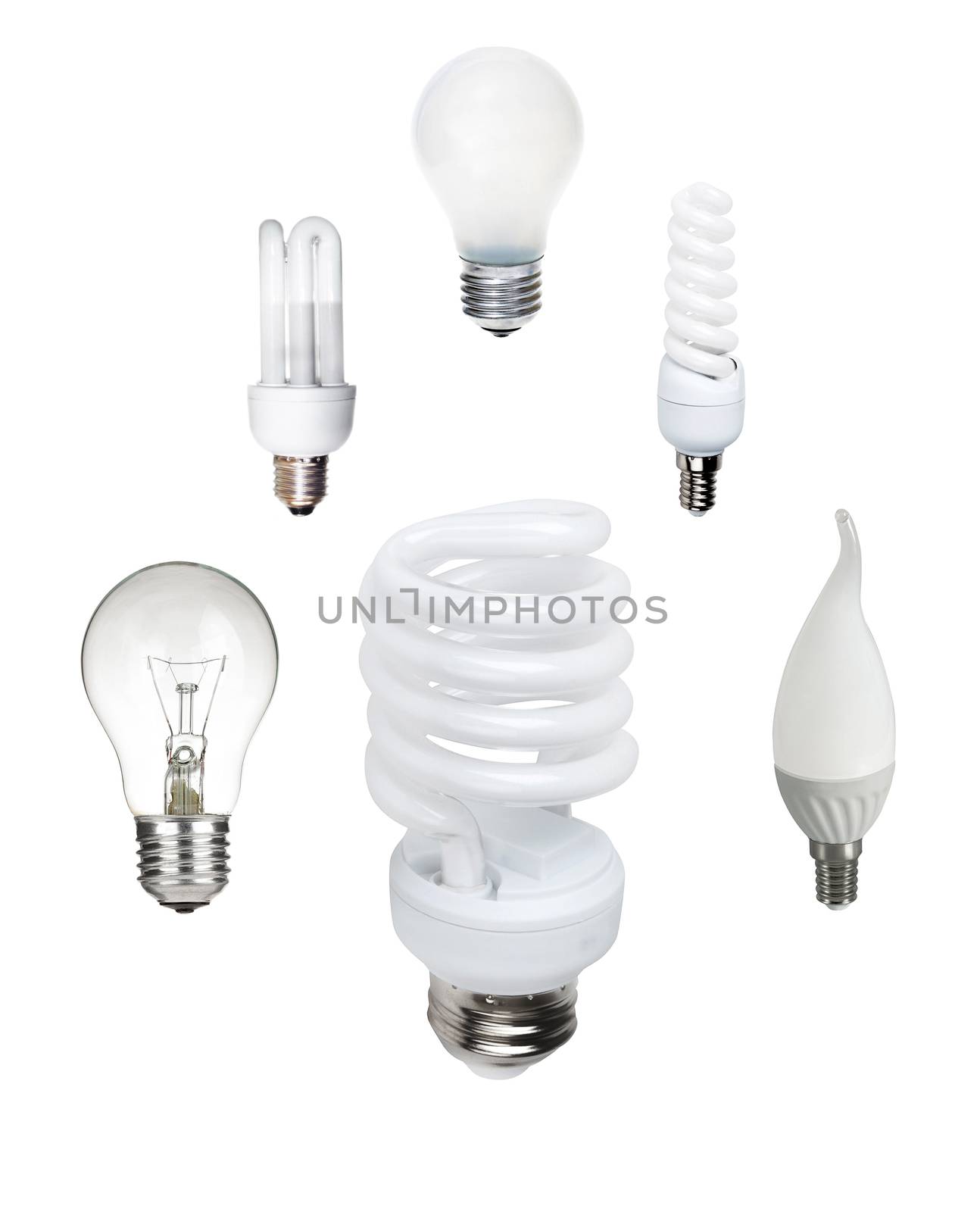 Classic and saving light bulb by ozaiachin