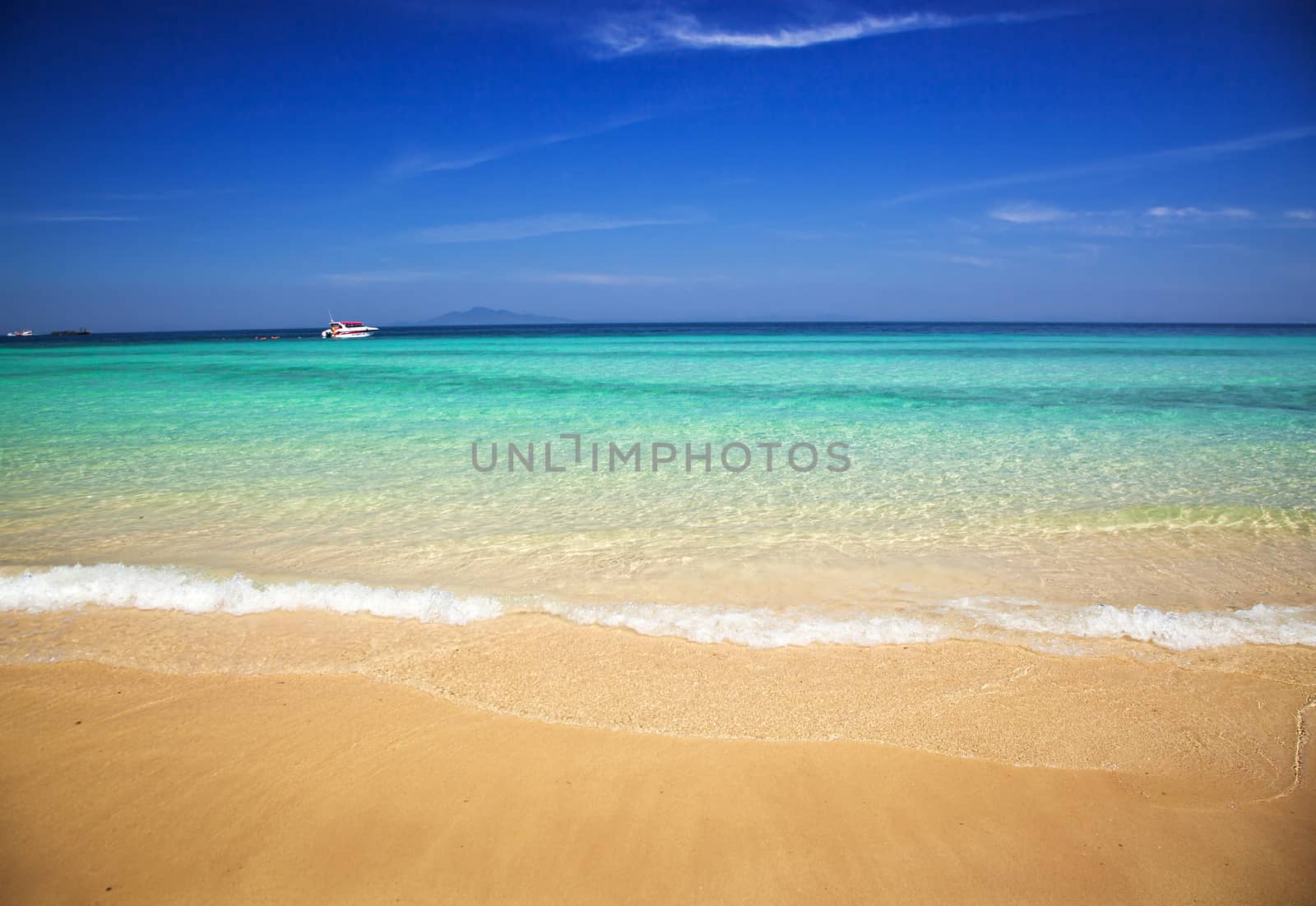 Beautiful tropical beach, Thailand