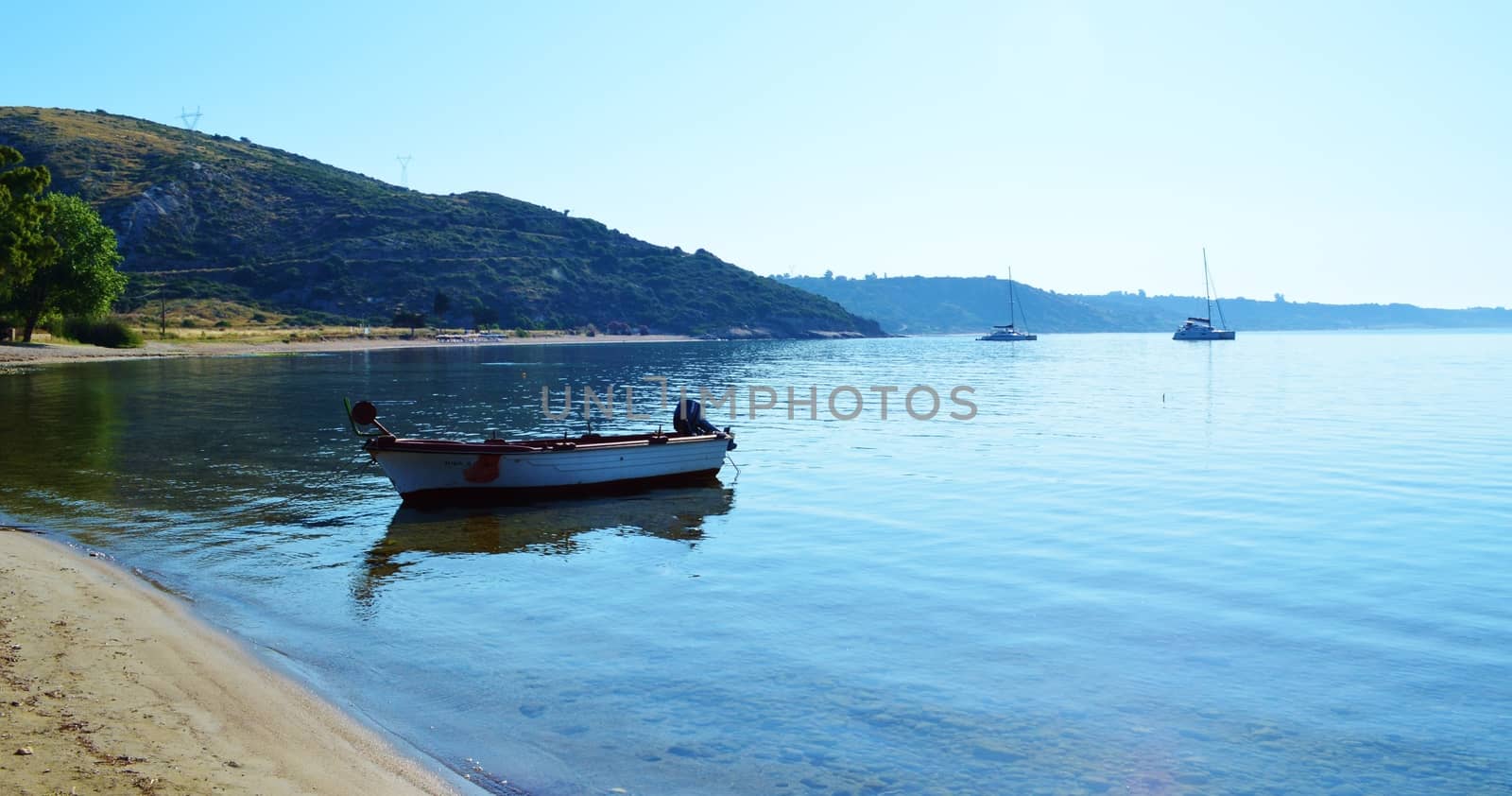 A peaceful coastal image taken close to Katelios on the beautiful Greek Island of Kefalonia.