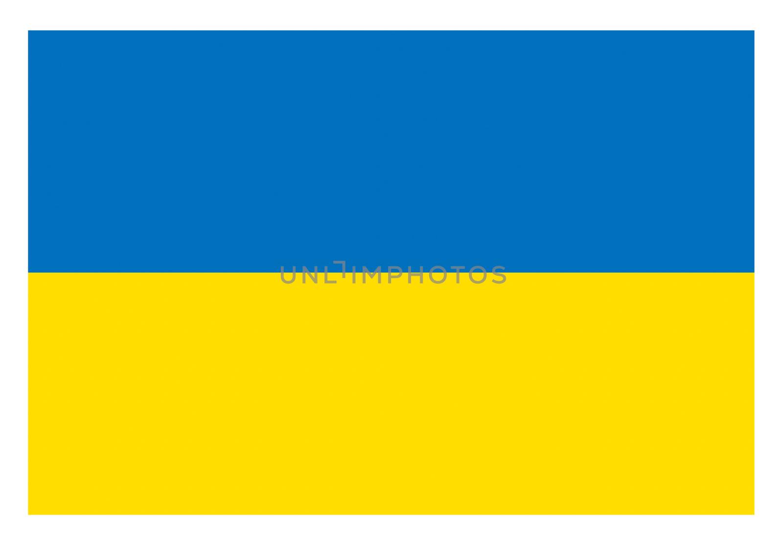 Flag of the Ukraine by ozaiachin