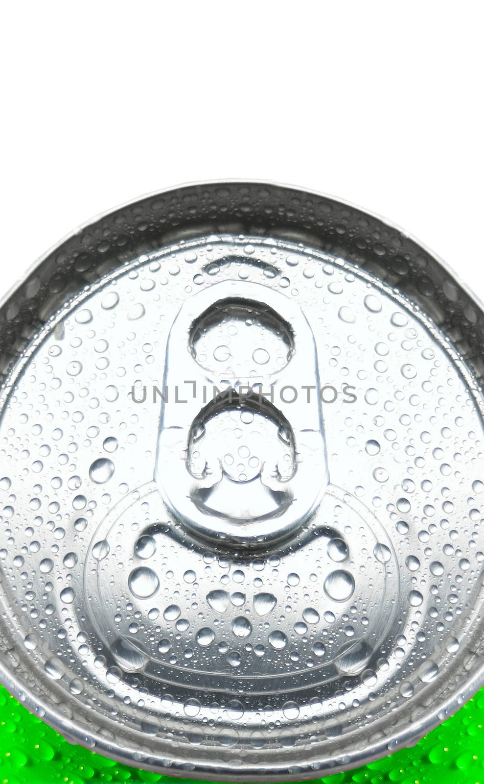 Soda Can with Pull Tab and Condensation