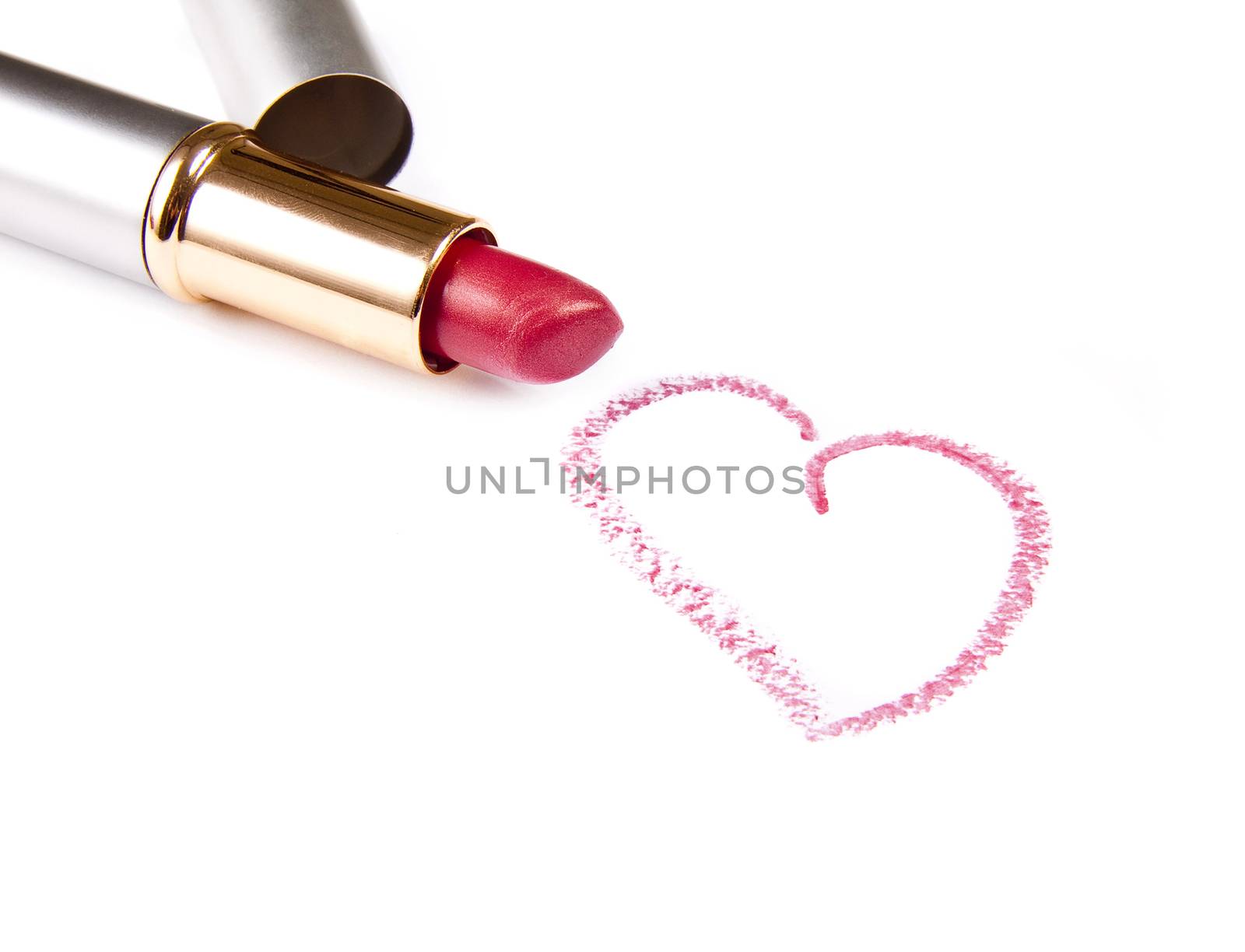 Lipstick and heart by ozaiachin