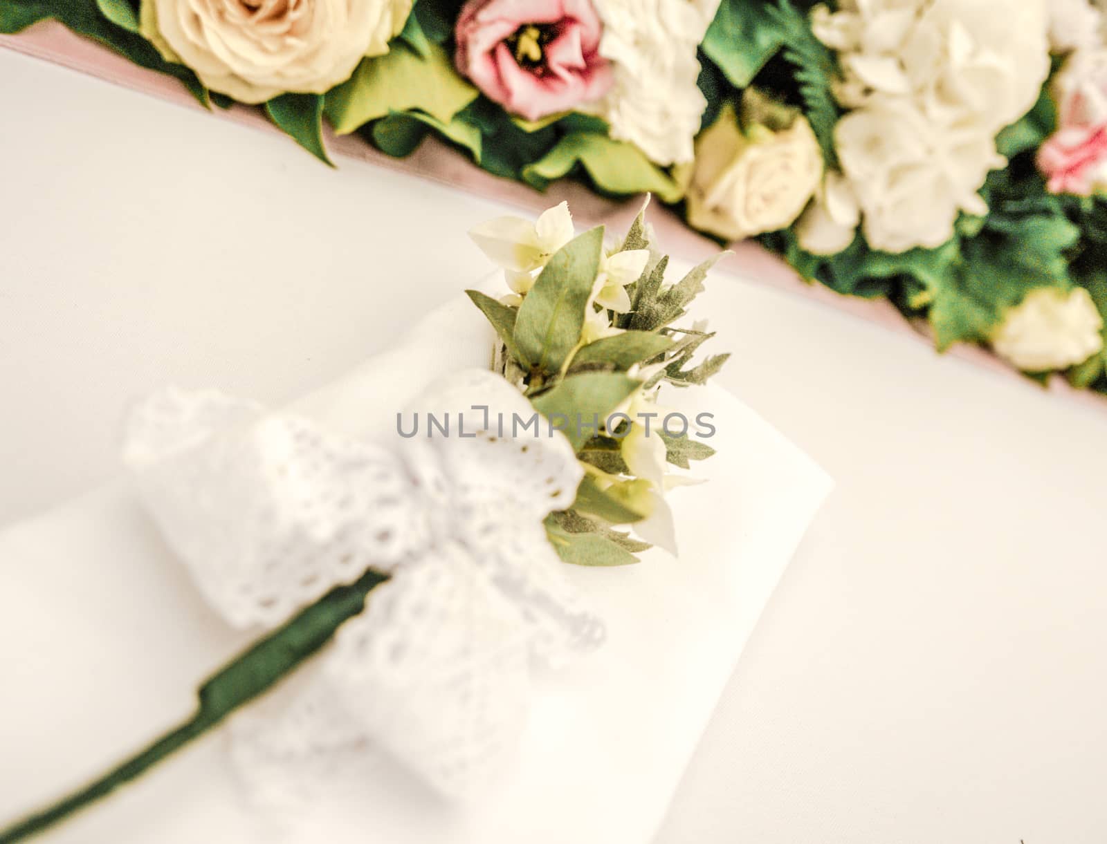 Detail Of A Place Setting At A Wedding Reception Banquet