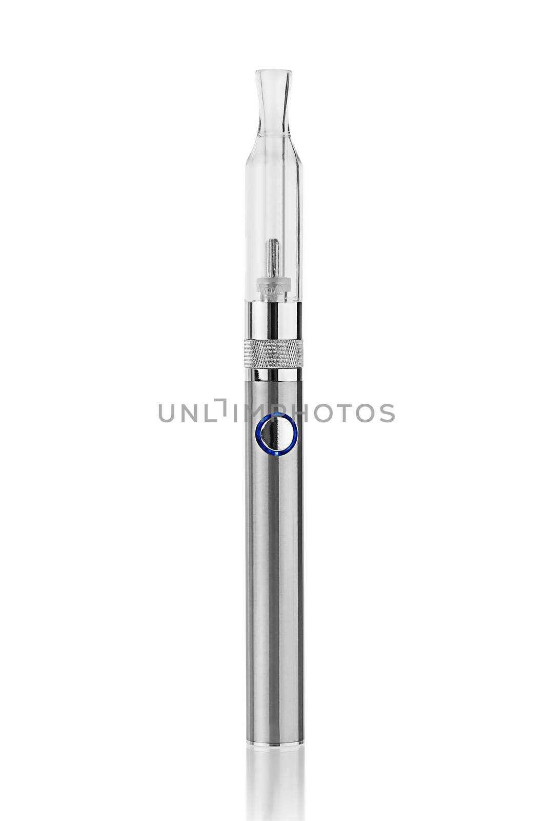an electronic cigarette on a white background