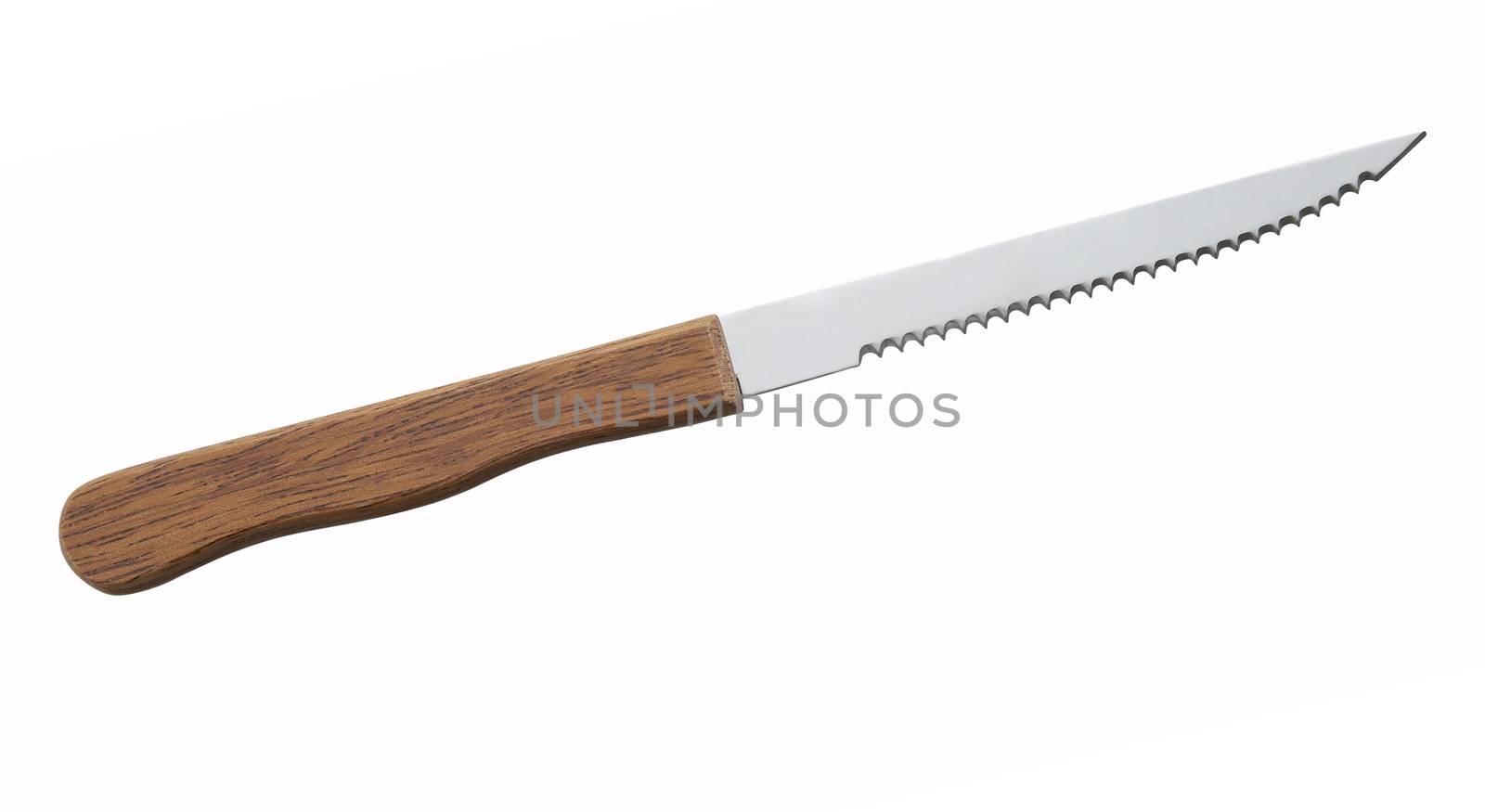 knife on white background