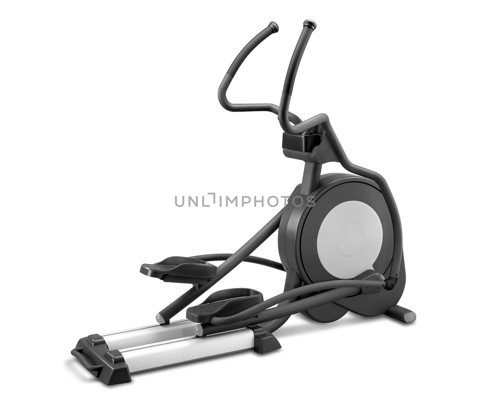 ski simulator isolated on a white background by ozaiachin