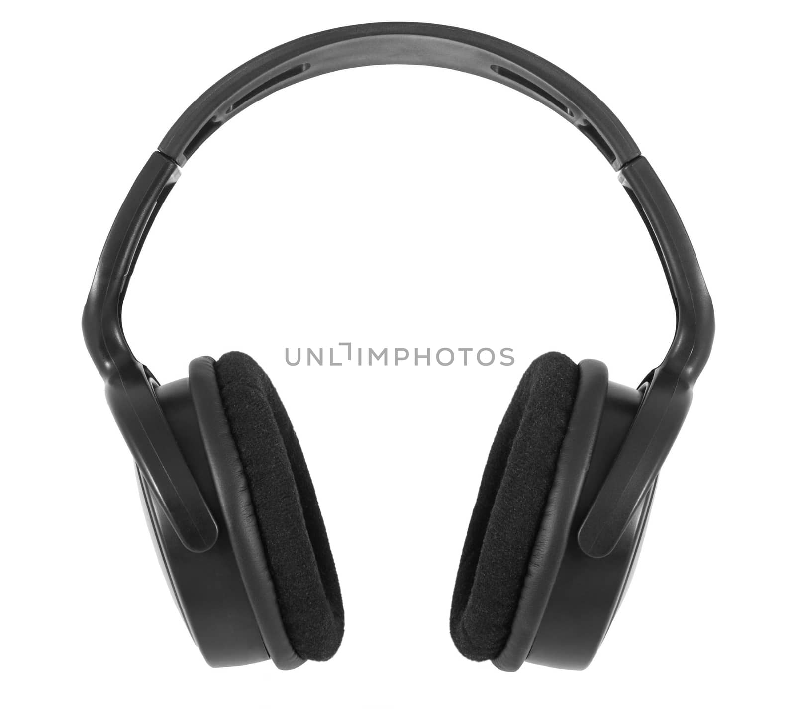 Headphones Isolated on White