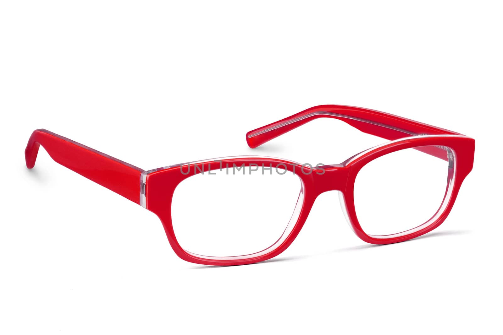 red Eyeglasses frame by ozaiachin
