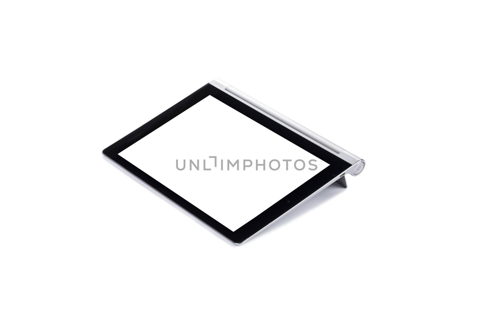 Tablet PC isolated on white