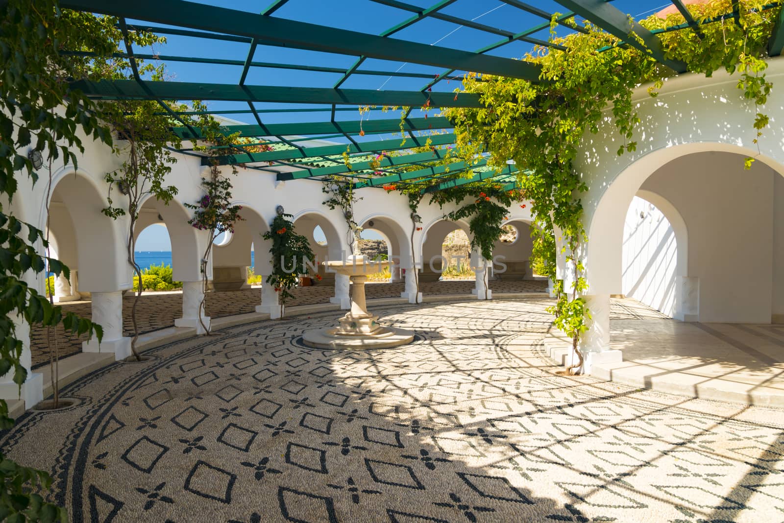 Kallithea Springs on the Island of Rhodes by allouphoto
