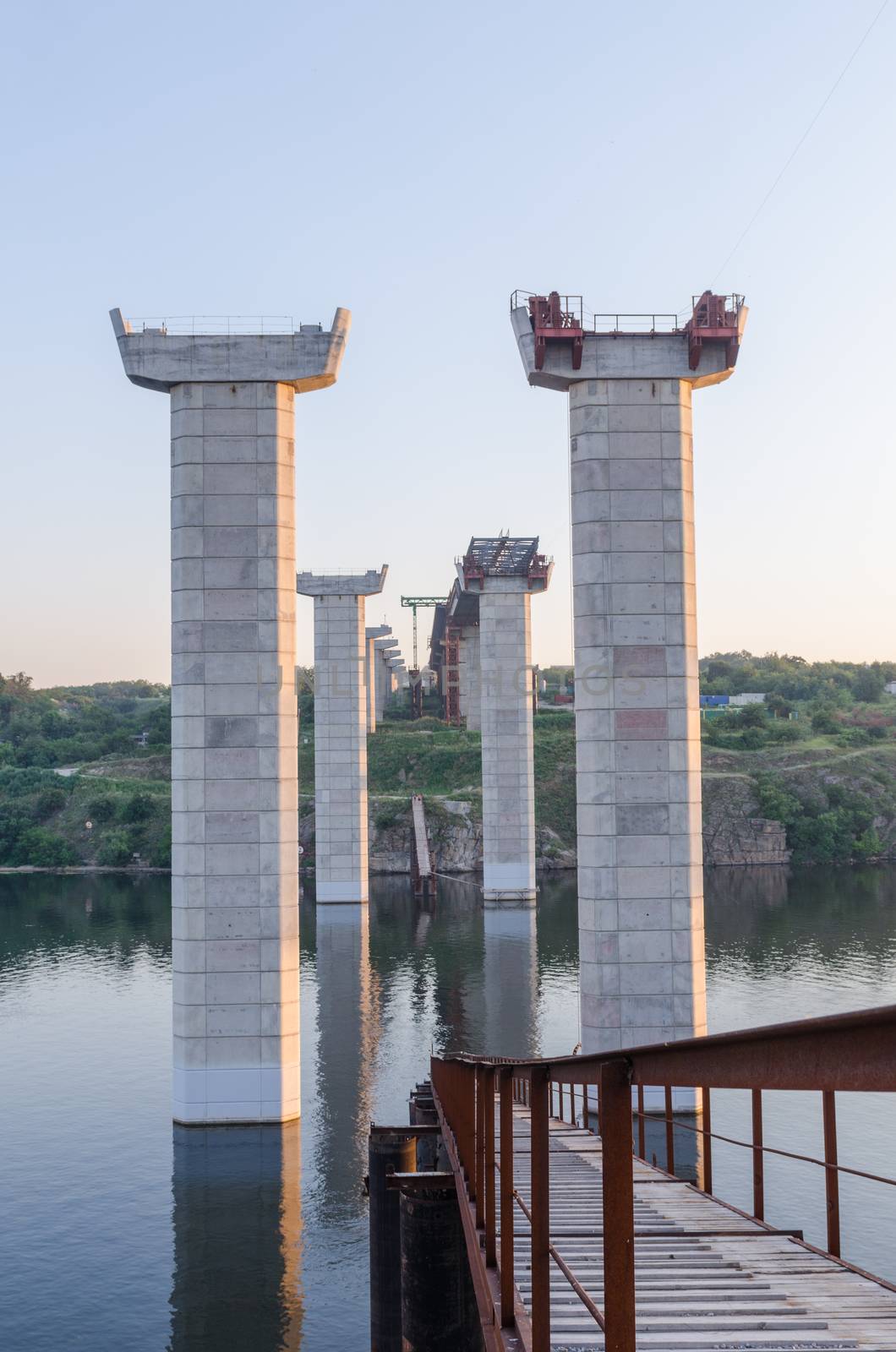 bridge building by Andreua