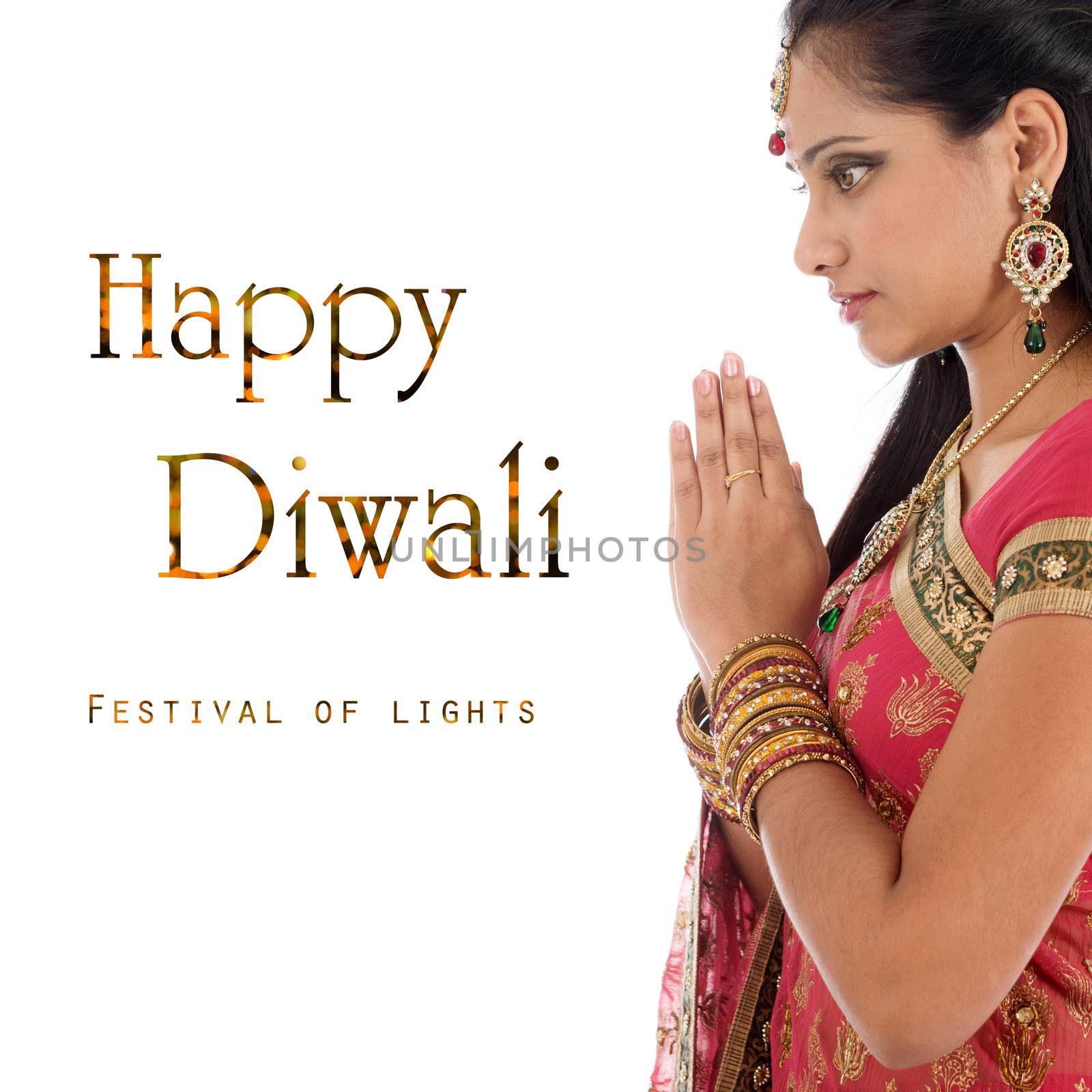 Celebrating Diwali festival by szefei