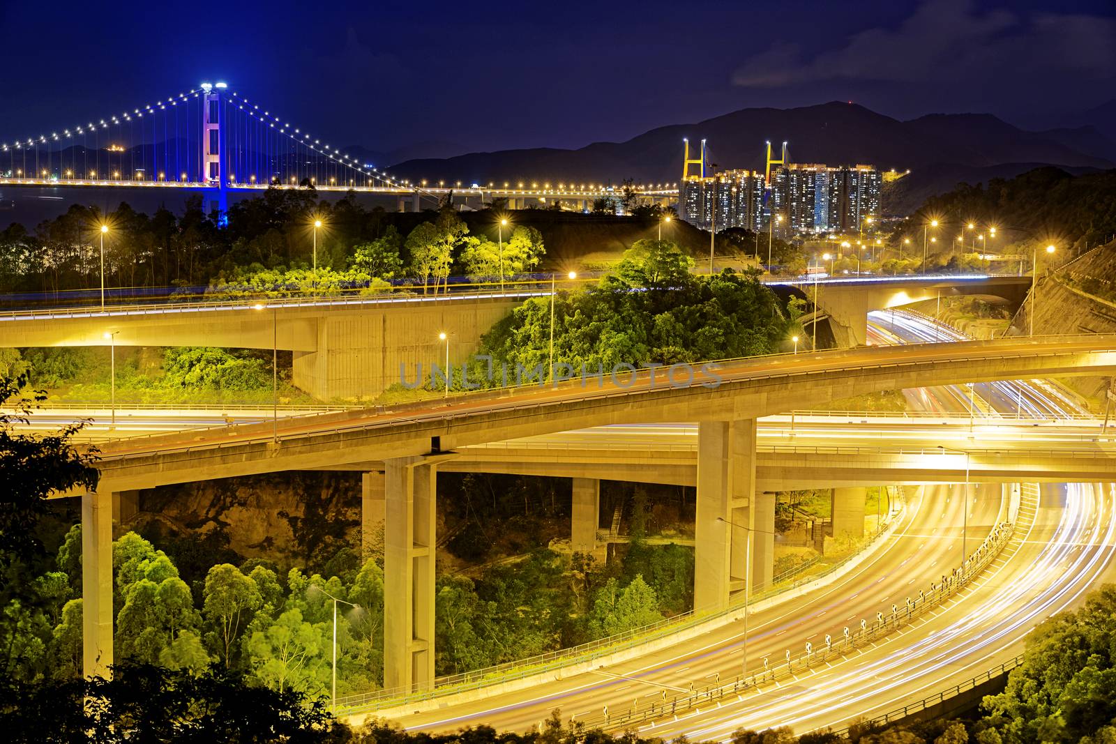 Highway traffic road by cozyta