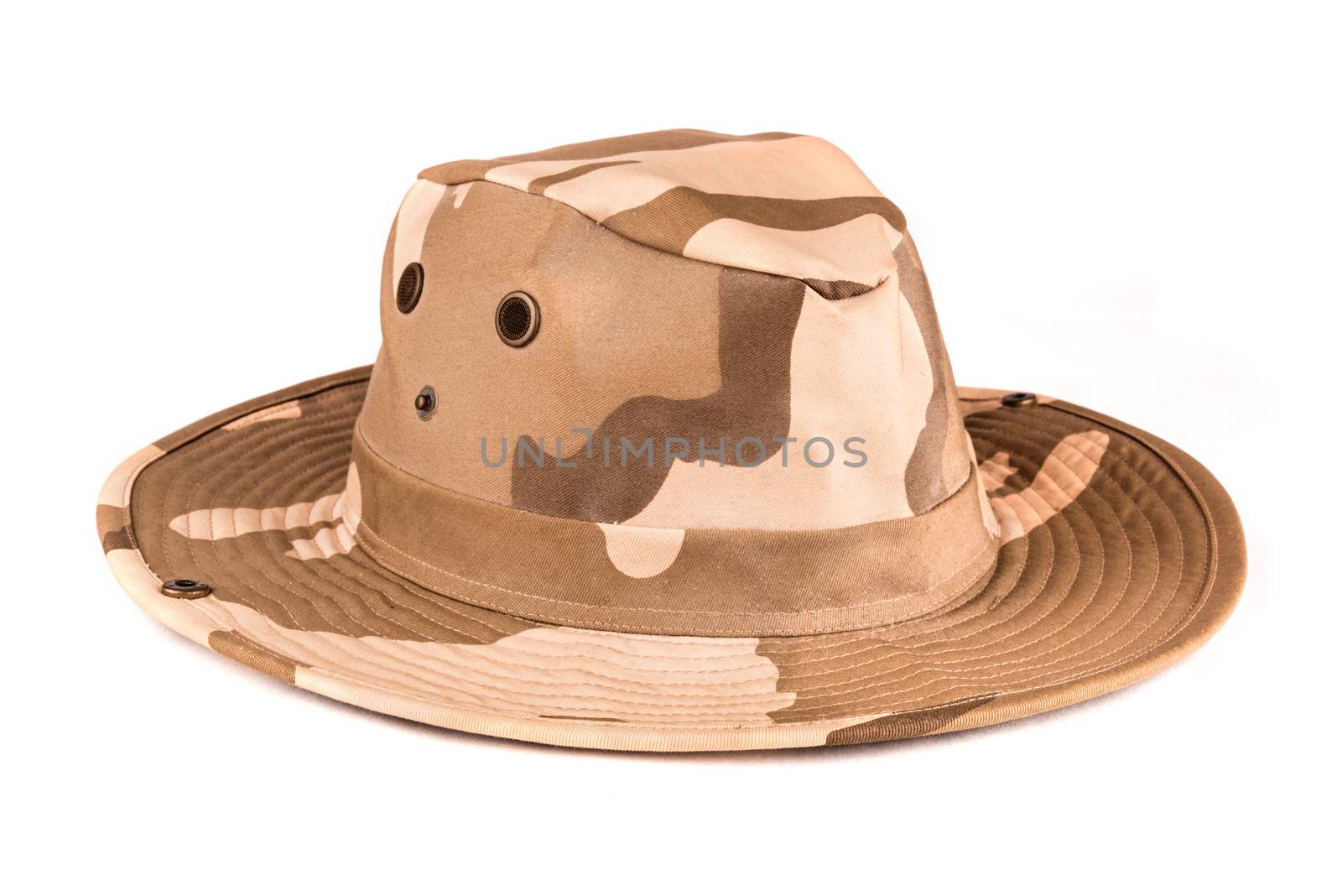 Camouflaged Safari hat by neelsky