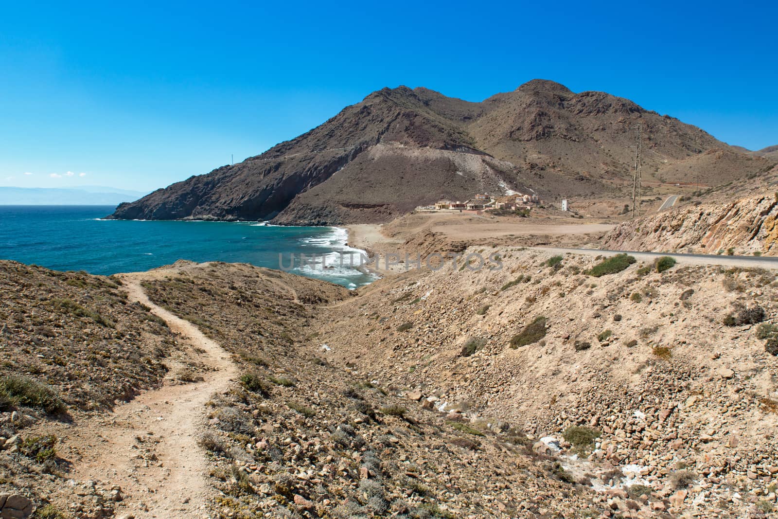 Cove at Cabo del Gata, Almeria, Spain