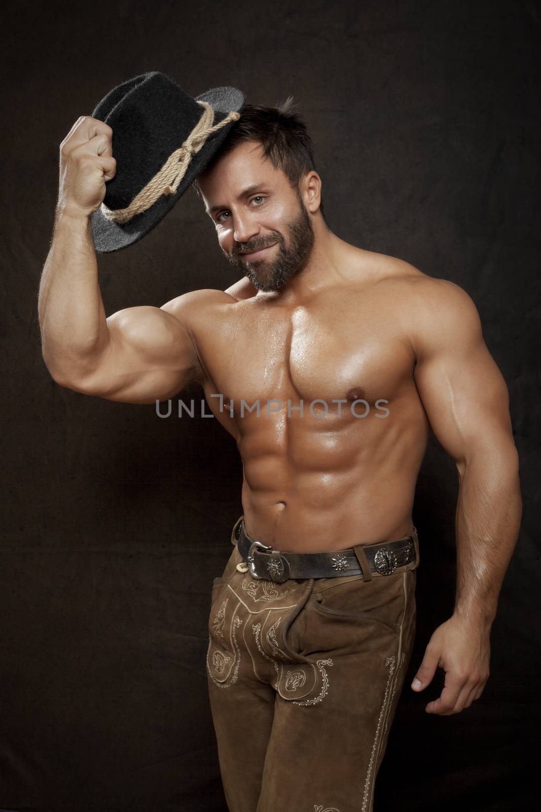 bavarian muscle man by magann