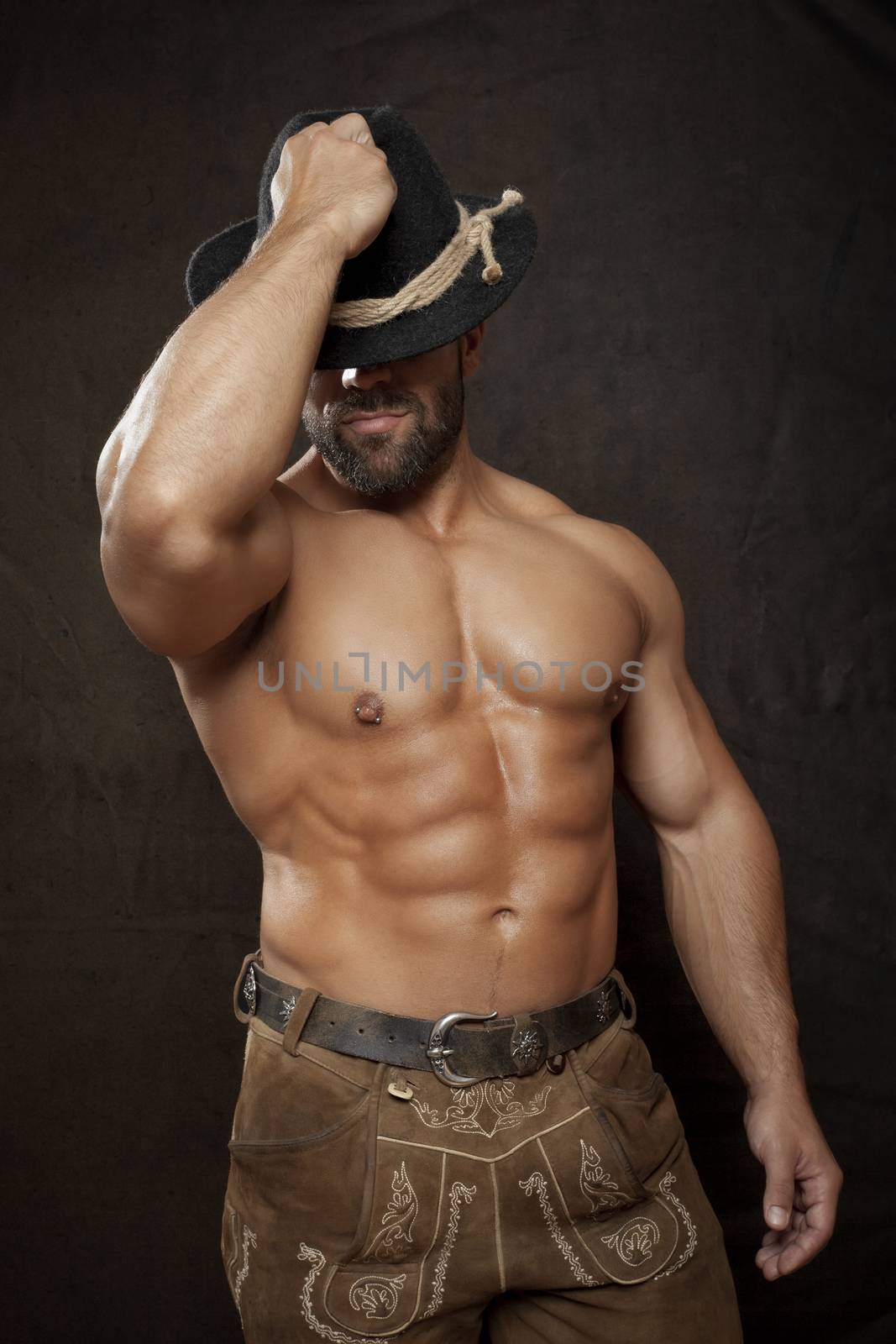 bavarian muscle man by magann