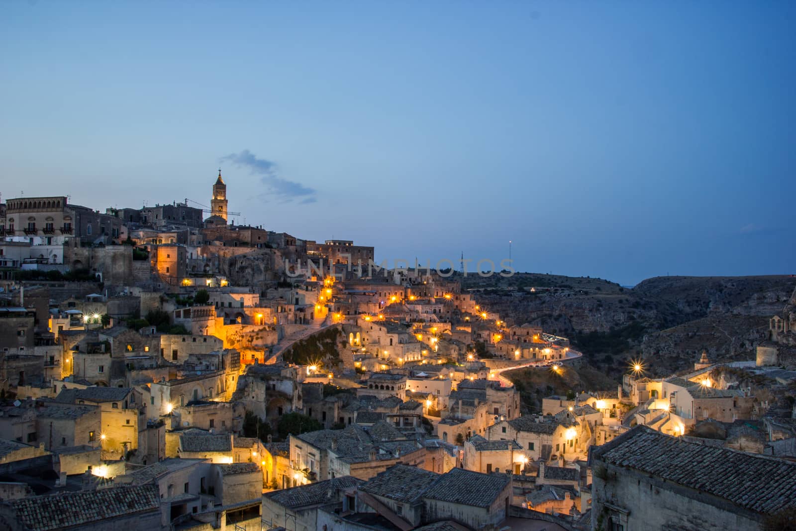 The Sassi of Matera are the historic city of Matera