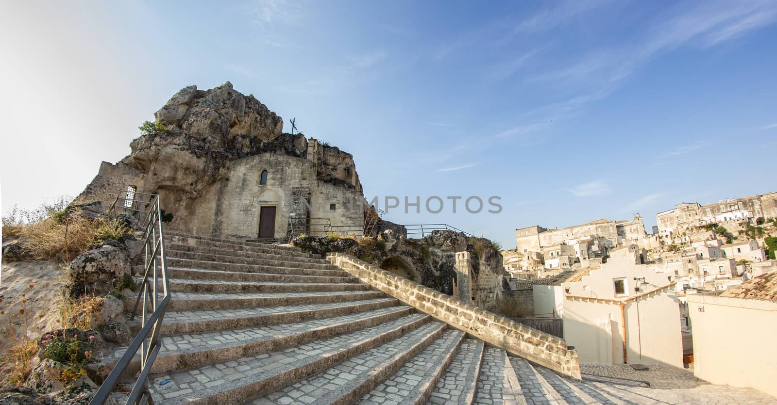 The Sassi of Matera are the historic city of Matera