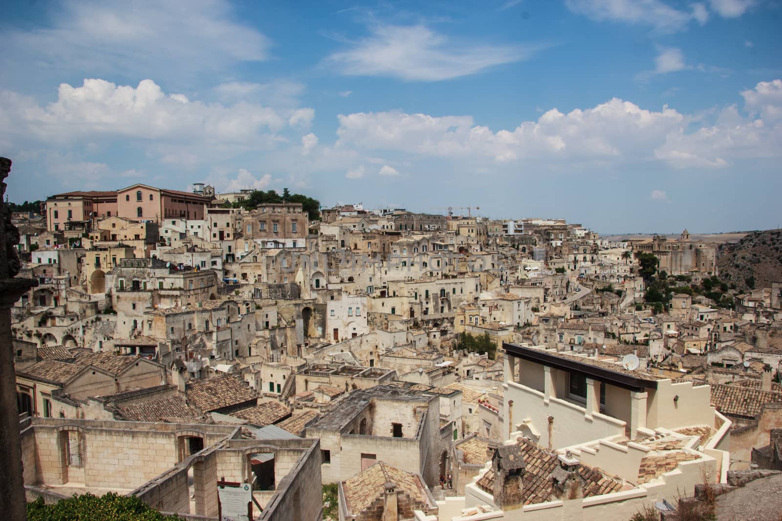 The Sassi of Matera are the historic city of Matera