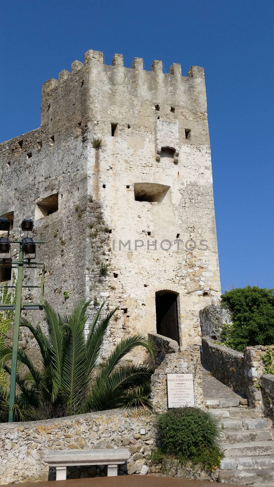 Beautiful Castle in the old village of Roquebrune-Cap-Martin