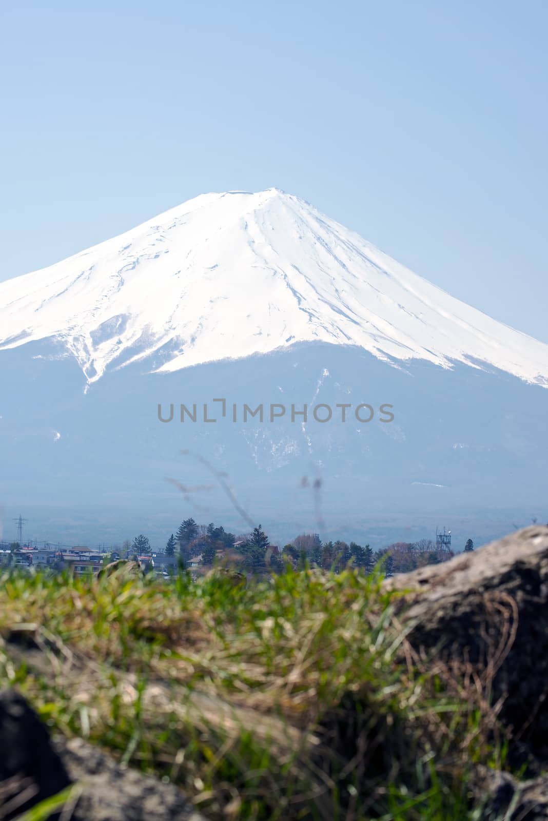 Mount fuji at Lake kawaguchiko