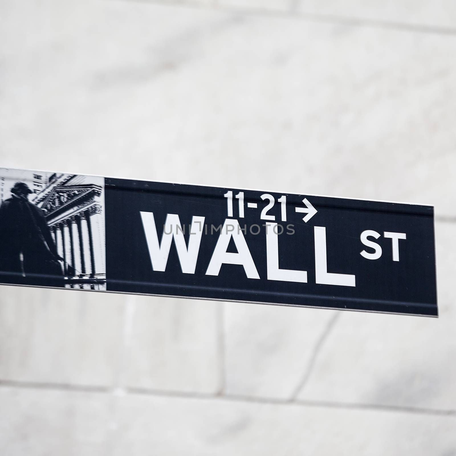 Wall street sign by vwalakte