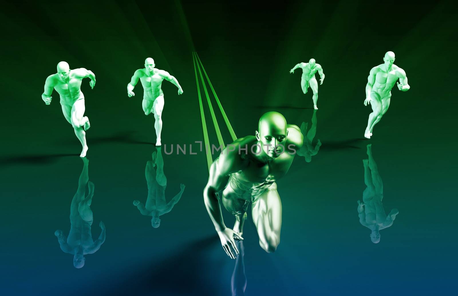 Business Technology Concept on Worldwide Report View