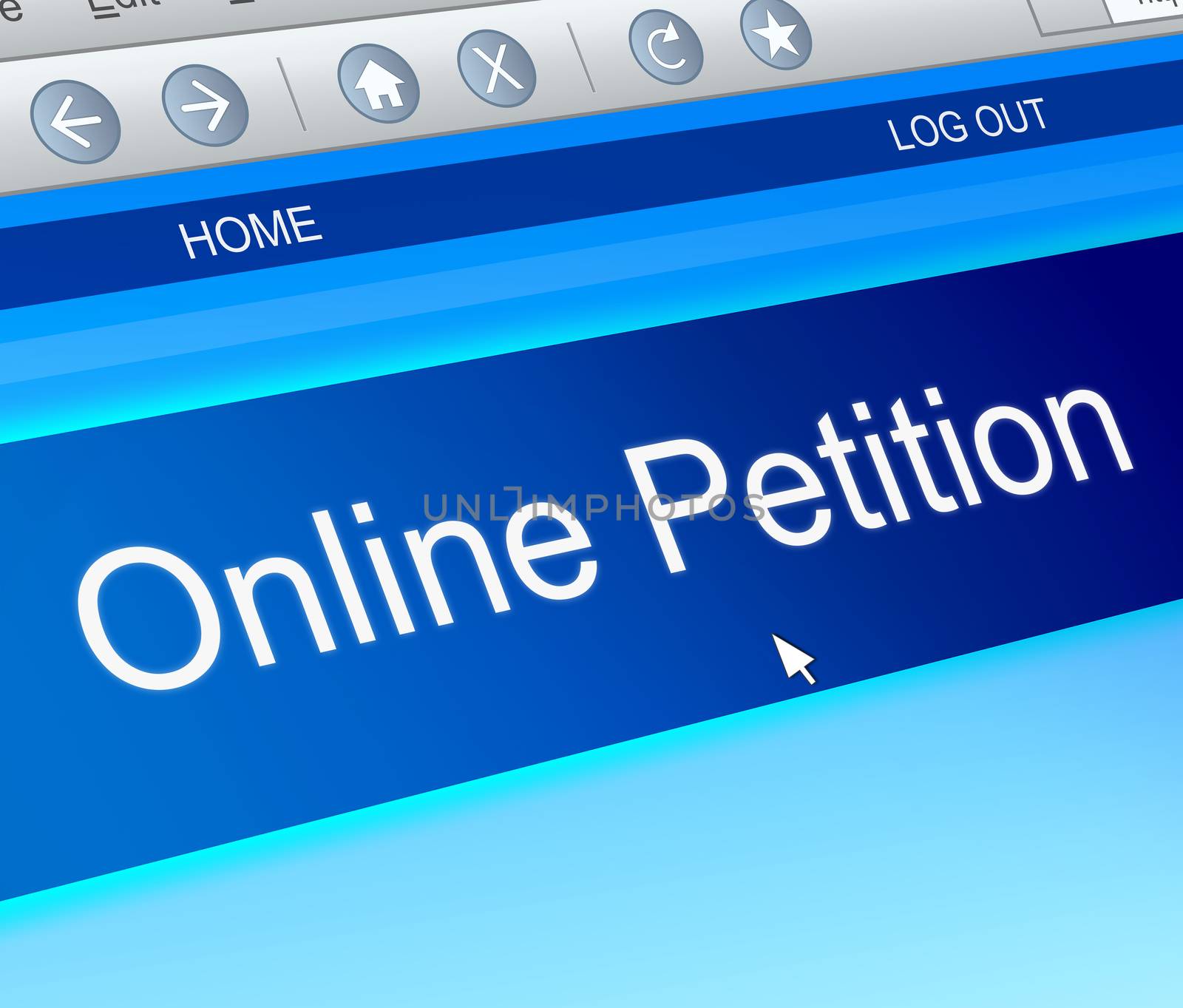 Online petition concept. by 72soul