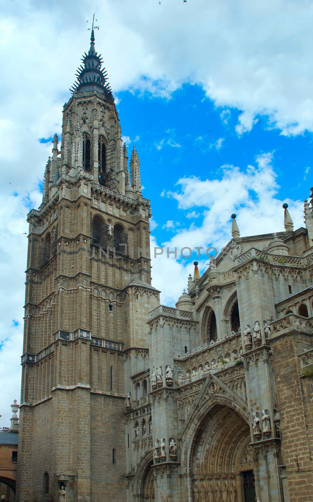 Old church in the city of Toledo